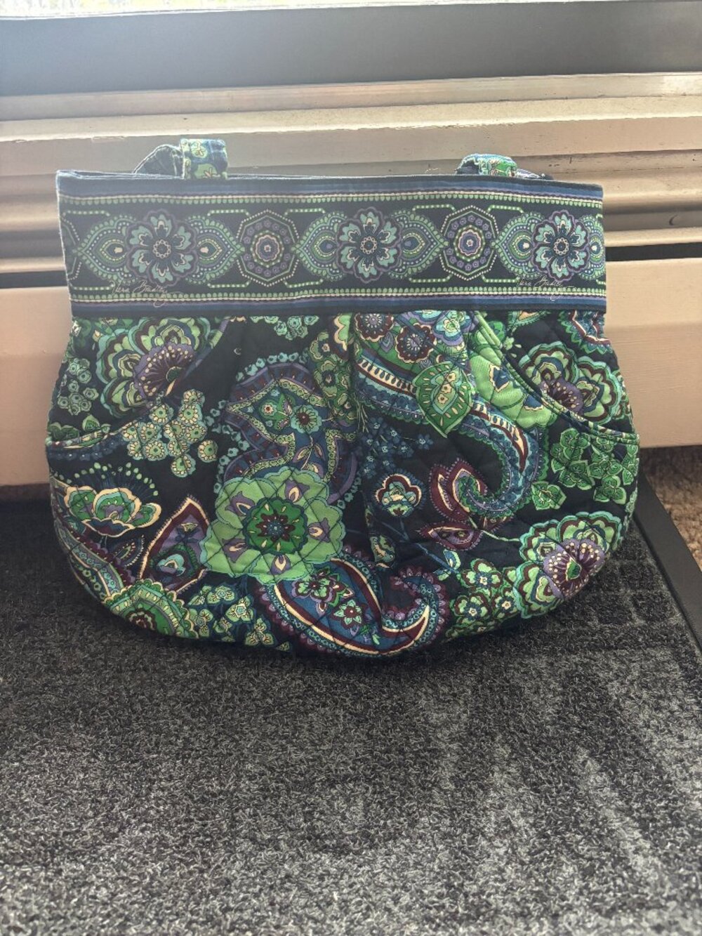Colorful Green Small Tote or Purse